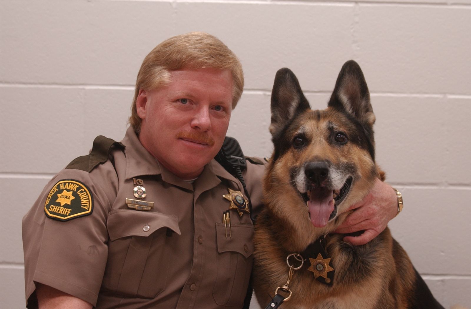 Image of Deputy George and K-9 Britt