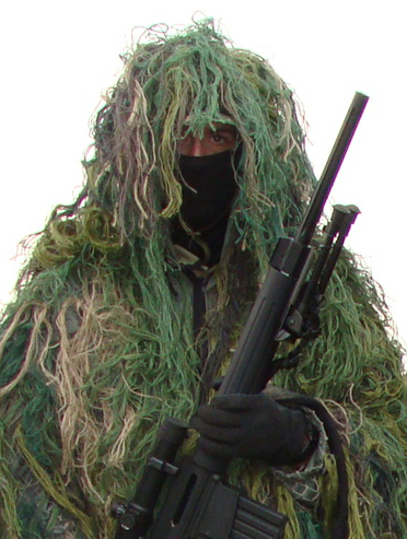 Sheriff in ghillie suit